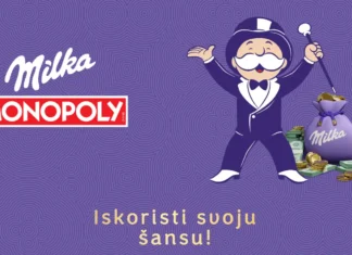 Milka nagradna igra: Milka MONOPOLY za nagrade
