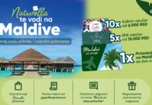 Naturella nagradna igra: Naturella te vodi na Maldive