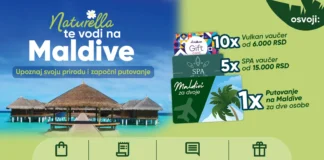 Naturella nagradna igra: Naturella te vodi na Maldive