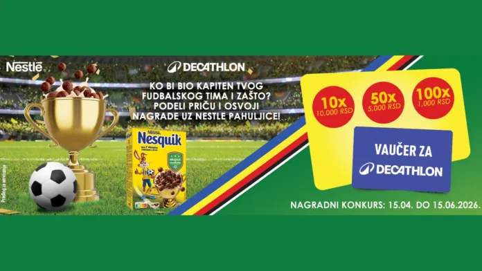 Nestle nagradna igra: Vreme je za igru i nagrade!​