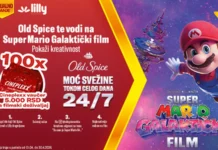 Old Spice nagradna igra u Lilly: Old Spice te vodi na Super Mario film