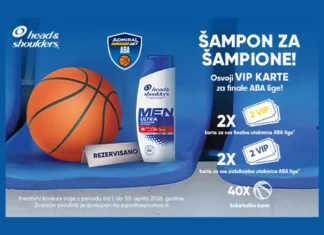 Head & Shoulders nagradna igra: Šampon za šampiona