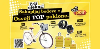 POLI nagradna igra 2026: Osvoji TOP poklone