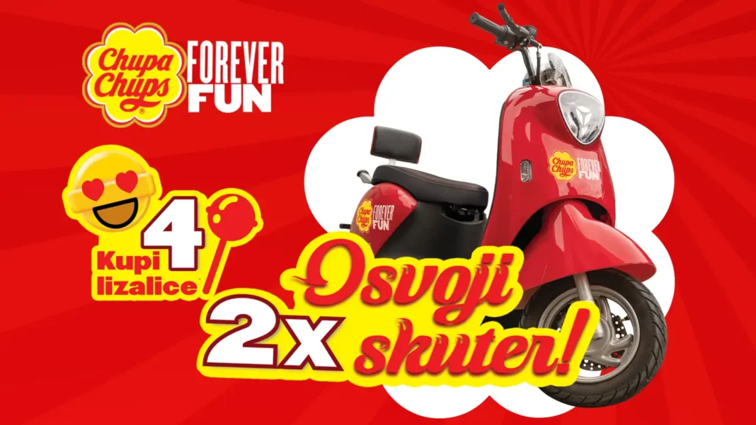 Chupa Chups nagradna igra: Chupa Chups Forever Fun 2026 Chupa Chups nagradna igra: Chupa Chups Forever Fun 2026