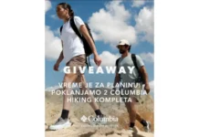 Columbia Shop: Giveaway za dva kompletna hiking seta