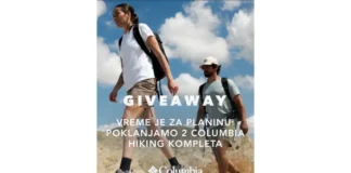 Columbia Shop: Giveaway za dva kompletna hiking seta