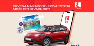 EKO nagradna igra 2026 za automobil Toyota Corolla Cross