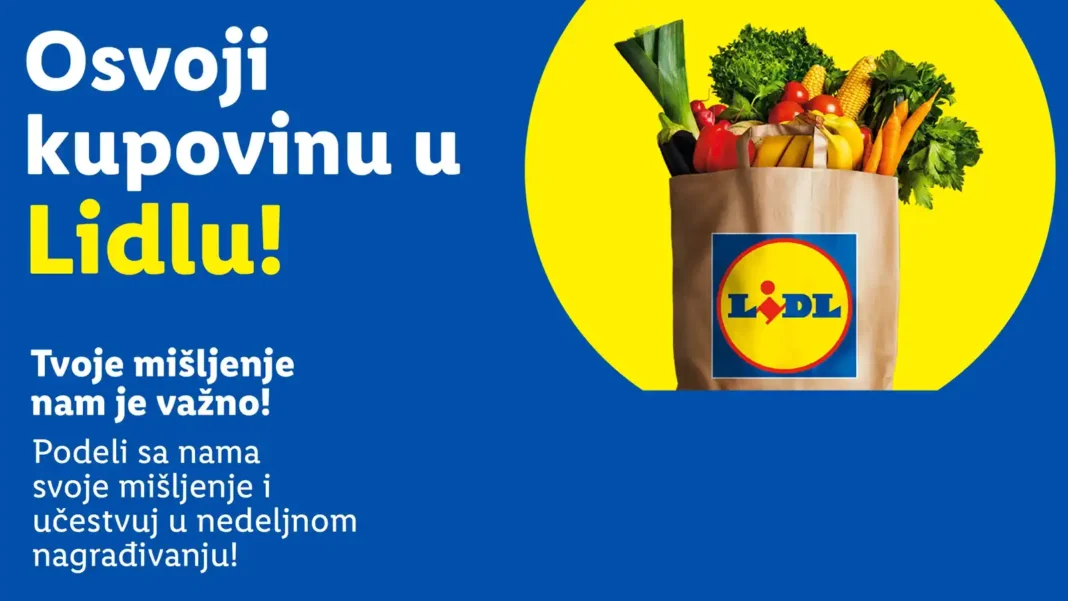 Lidl nagradna igra: Tvoje mišljenje vredi