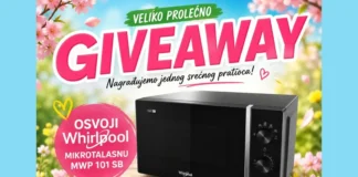 Nitom Web Shop prolećni giveaway: Osvoji WHIRLPOOL mikrotalasnu rernu