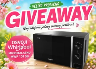 Nitom Web Shop prolećni giveaway: Osvoji WHIRLPOOL mikrotalasnu rernu