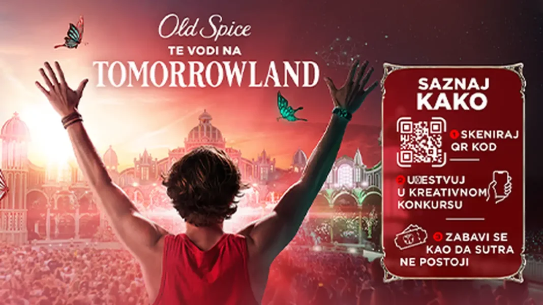 Old Spice nagradna igra: Old Spice te vodi na Tomorrowland