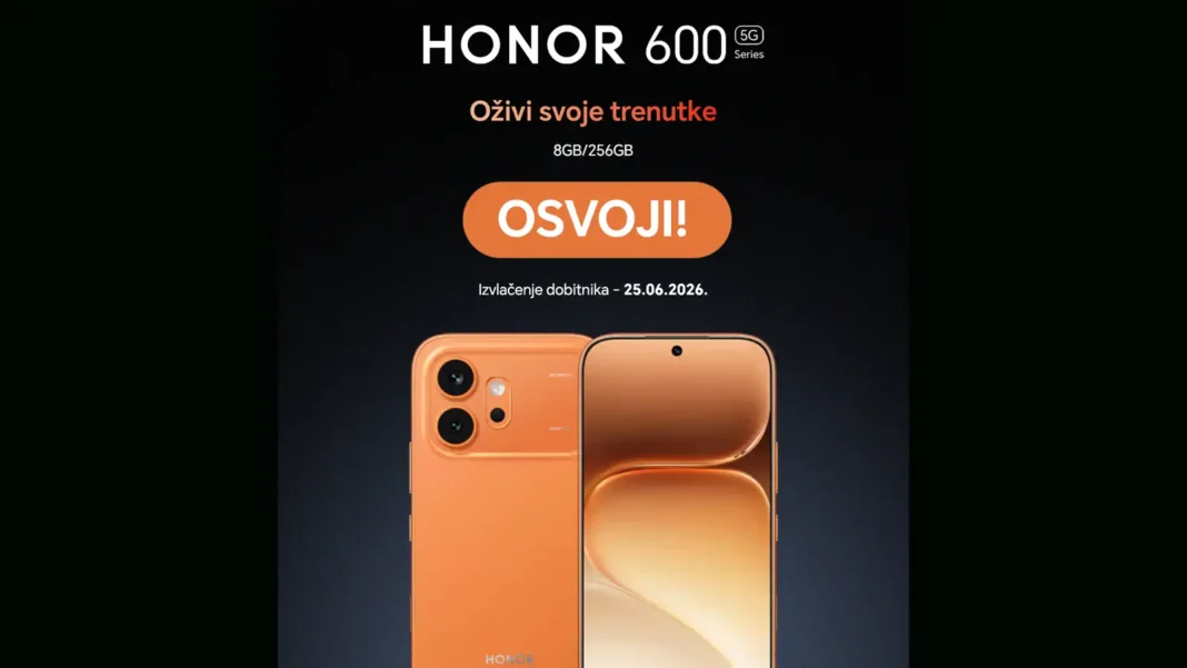 Tehnomedia daruje mobilni telefon HONOR 600 Tehnomedia daruje mobilni telefon HONOR 600