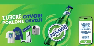 Tuborg nagradna aktivacija: App your world 2026 Tuborg nagradna igra 2026: Program lojalnosti "App your world"