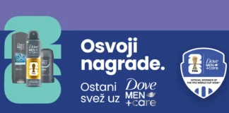 Unilever nagradna igra: Ostani svež uz Dove Men i osvoji nagradu Dove Men nagradna igra: Osvoji nagrade. Ostani svež uz Dove Men+Care