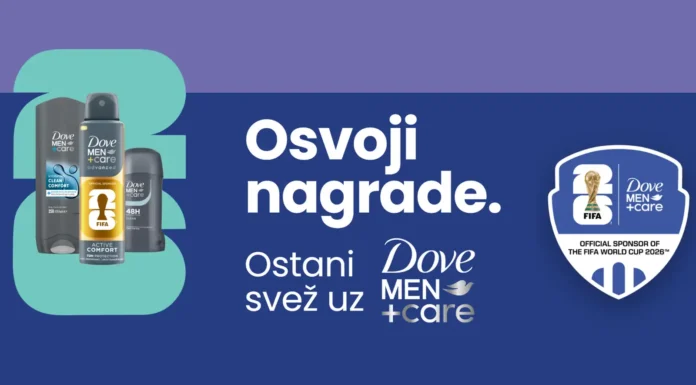 Dove Men nagradna igra: Osvoji nagrade. Ostani svež uz Dove Men+Care