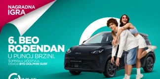 BEO Shopping Center nagradna igra za automobil BYD Dolphin Surf