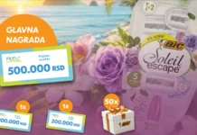 BIC nagradna igra 2026: Zablistaj I osvoji