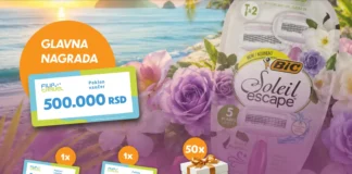 BIC nagradna igra 2026: Zablistaj I osvoji