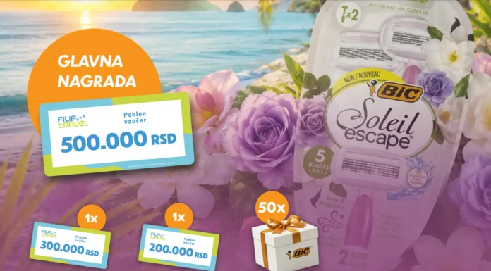 BIC nagradna igra 2026: Zablistaj I osvoji