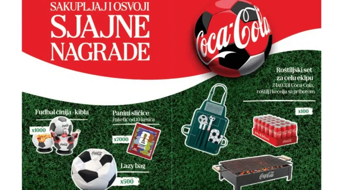 Lidl & Coca-Cola nagradna igra 2026: Sakupljaj i osvoji sjajne nagrade