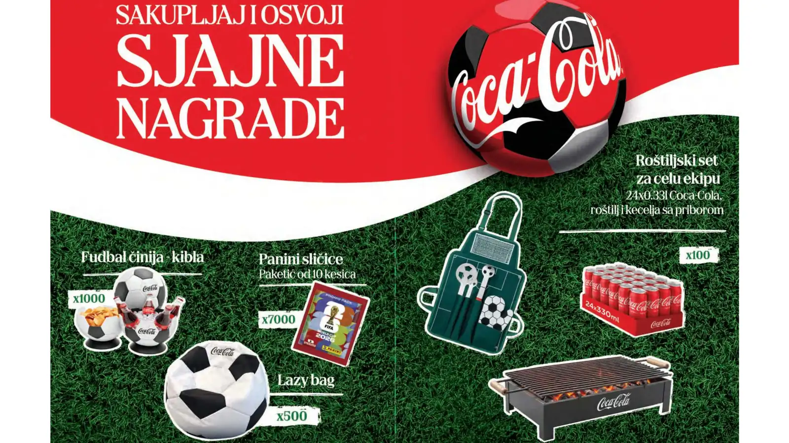 Lidl & Coca-Cola nagradna igra 2026: Sakupljaj i osvoji sjajne nagrade