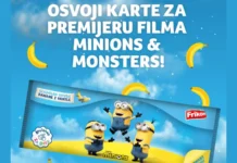 Frikom: Osvoji karte za premijeru filma Minions & Monsters Frikom nagradna igra 2026: Minions