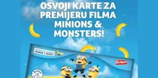 Frikom: Osvoji karte za premijeru filma Minions & Monsters Frikom nagradna igra 2026: Minions