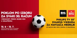 Gigatron nagradna igra 2026: GigaMAX – navijač nedelje