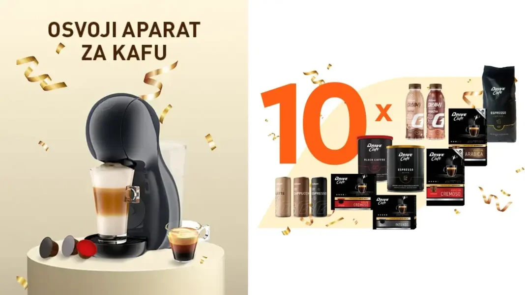 NIS nagradna igra 2026: Drive Cafe kafa video konkurs