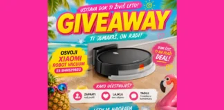 Nitom Web Shop giveaway za XIAOMI robot usisivač