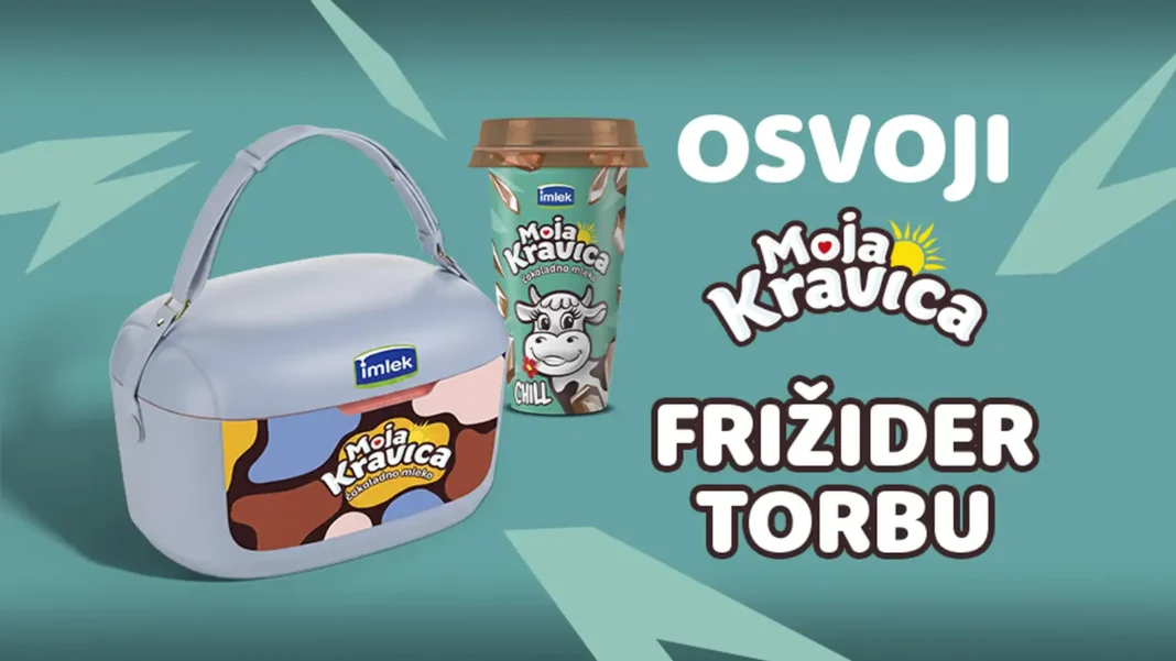 Moja Kravica nagradna igra 2026: Osvoji Moja Kravica frižider torbu Moja Kravica nagradna igra 2026: Osvoji Moja Kravica frižider torbu