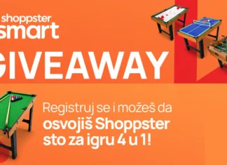 Shoppster nagradna igra 2026: Shoppster Smart giveaway
