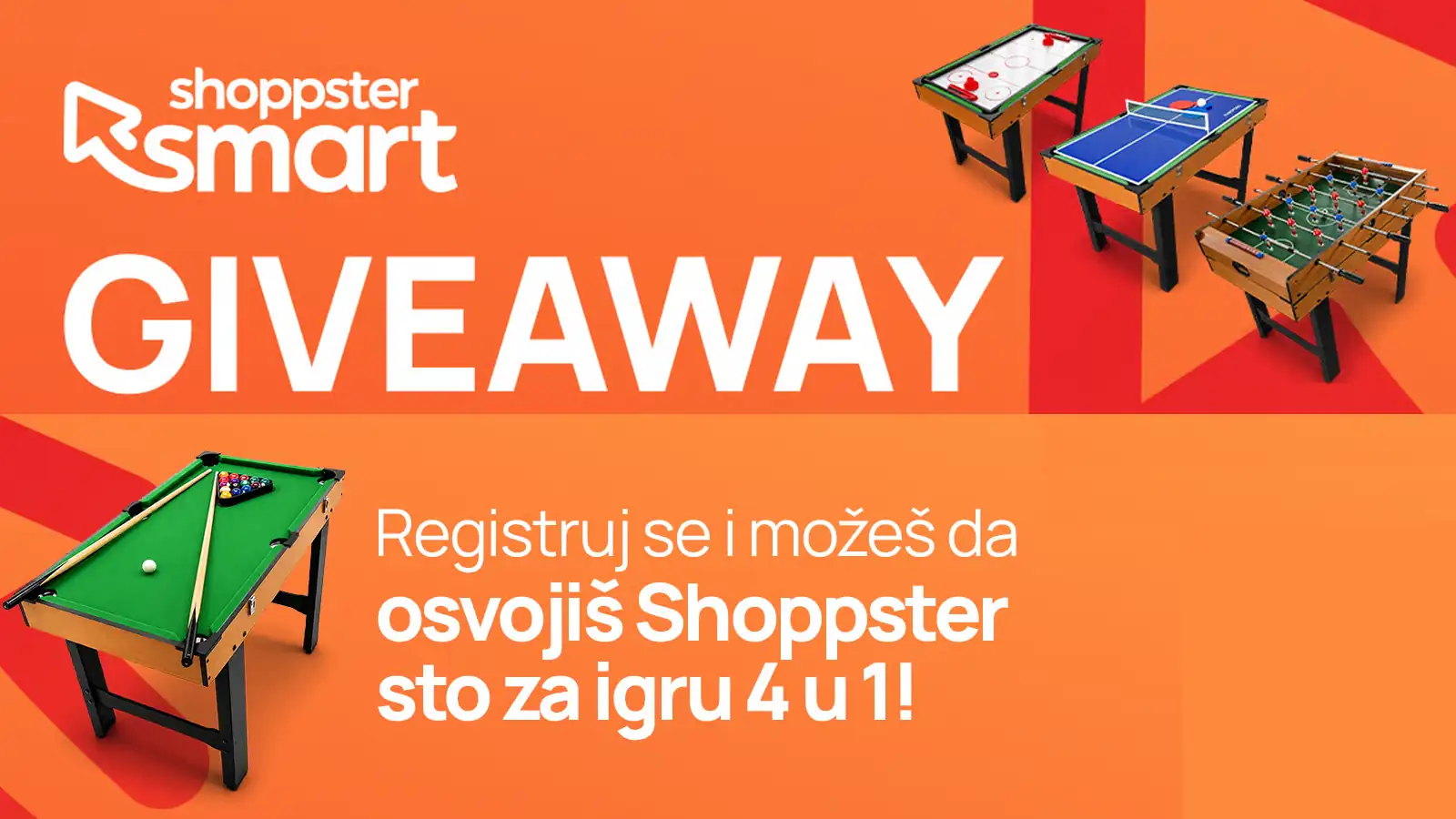 Shoppster nagradna igra 2026: Shoppster Smart giveaway