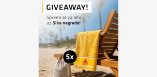 Sika giveaway za 5 letnjih poklon paket Sika giveaway za 5 letnjih poklon paket