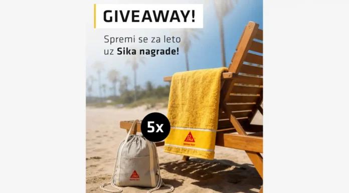 Sika giveaway za 5 letnjih poklon paket 