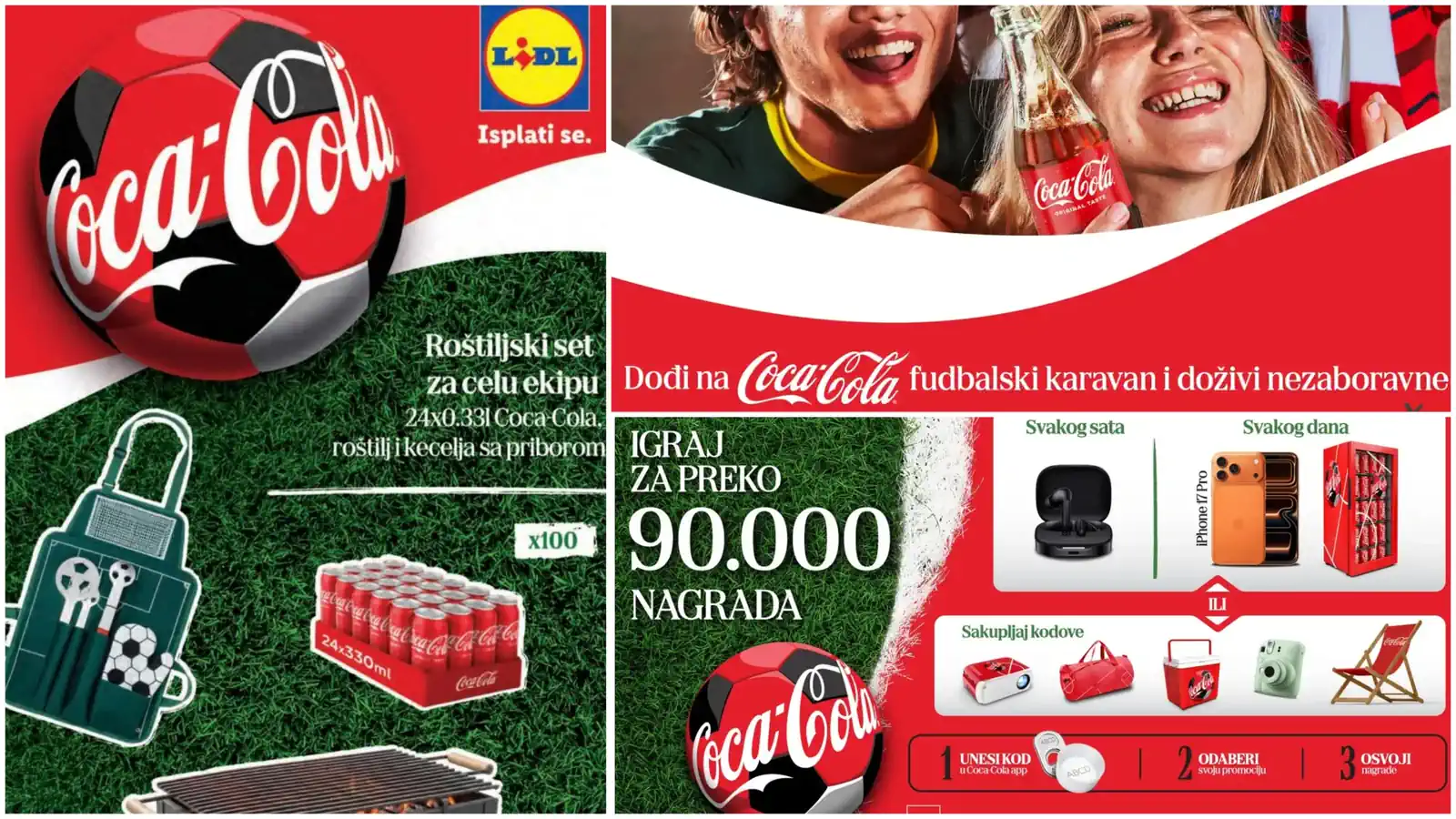 Sve Coca-Cola nagradne igre u Srbiji!