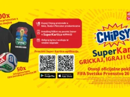 Chipsy i Super Kartica nagradna igra: Grickaj, igraj i osvoji!