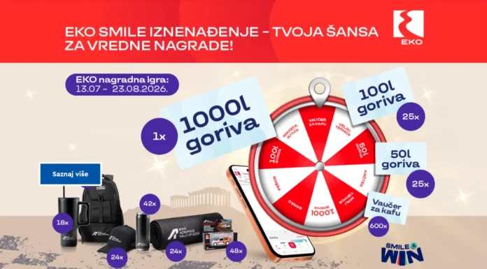 EKO nagradna igra 2026: EKO smile iznenađenje! EKO nagradna igra 2026