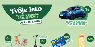 Knjaz Miloš nagradna igra 2026 za automobil Fiat 500
