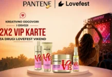 Pantene nagradna igra 2026: Pantene x Lovefest