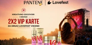 Pantene nagradna igra 2026: Pantene x Lovefest