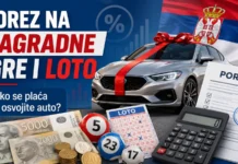 Porez na nagradne igre i Loto: Koliko plaćate ako osvojite auto?