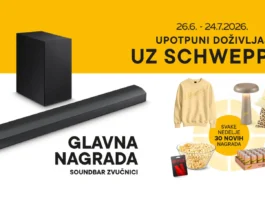 Schweppes nagradna igra 2026: Upotpuni doživljaj uz Schweppes