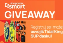 Shoppster darivanje: Osvoji Tidal King SUP dasku