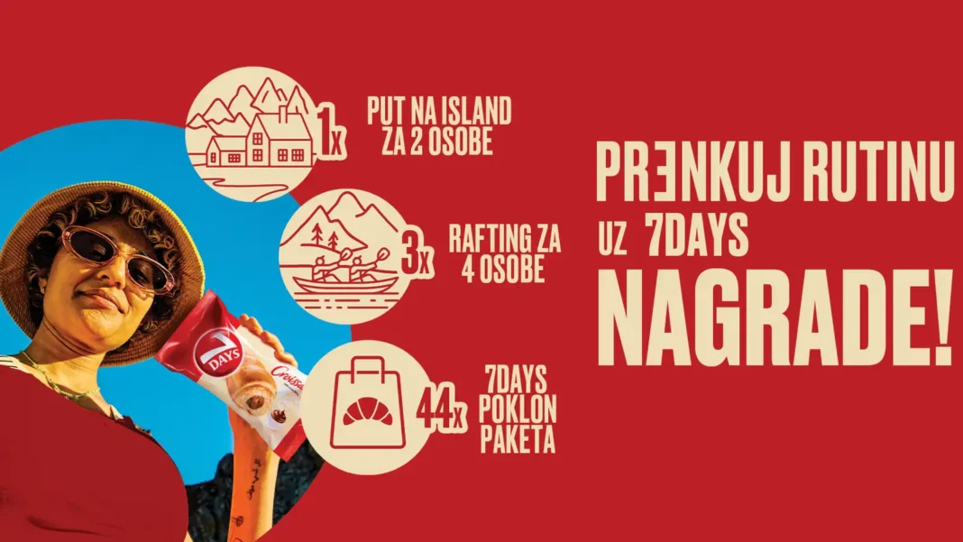 7days nagradna igra: Prenkuj rutinu uz 7days nagrade 7days nagradna igra: Prenkuj rutinu uz 7days nagrade