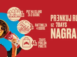 7days nagradna igra: Prenkuj rutinu uz 7days nagrade