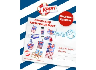 Frikom nagradni konkurs: Osvoji letnji Kapri poklon paket Frikom nagradna igra 2026: Nagradni konkurs „Kapri“
