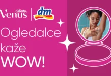 Gillette Venus nagradna igra 2026: Ogledalce kaže WOW!