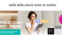 Gorenje: Ostavi ocenu i osvoji aparat Gorenje: Ostavi ocenu i osvoji aparat