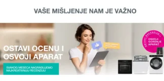 Gorenje: Ostavi ocenu i osvoji aparat Gorenje: Ostavi ocenu i osvoji aparat